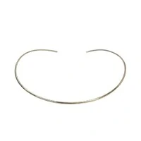 Colar Aro II Banho Ouro 18K