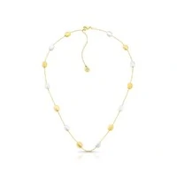 Colar Harmonia Curto Mix de Banho Acetinado