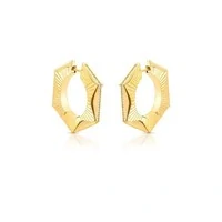 Argola Bientot com Zircônias – Banho de Ouro 18K | Elegância com Sentido