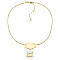 Colar Gilberto com Acabamento Acetinado e Mix de Banhos