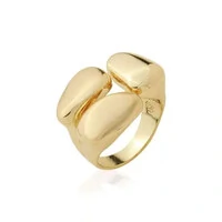 Anel Palomino - Elegância e Design com Banho de Ouro 18K