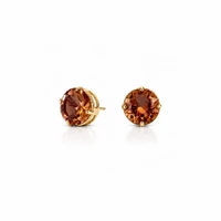 Brinco Riviera com Cristal e Banho de Ouro 18K