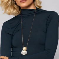 Colar Tereza Maxi com Mix de Banhos Acetinado