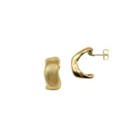 Argola Dita com Banho de Ouro 18K