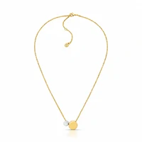 Colar Duo Acetinado com Mix de Banhos