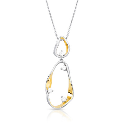 Foto Colar Badu com Zircônias e Mix de Banhos