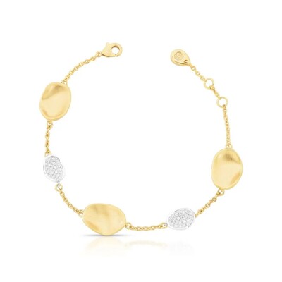 Foto Pulseira Joana - Elegância Delicada com Zircônias e Mix de Banhos