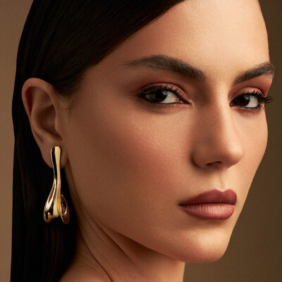 Foto Brinco Catembe com Banho de Ouro 18k