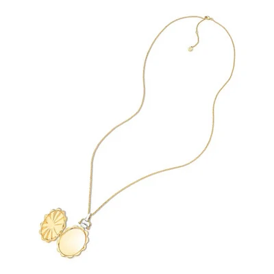 FotoColar Relicário Cosi com Banho de Ouro 18K