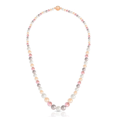 FotoColar Gradiente com Pérolas e Banho de Ouro Rosé