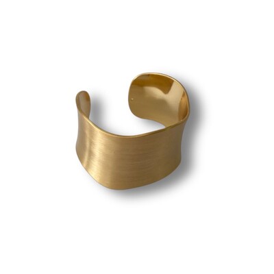 Foto Bracelete Palo Acetinado com Banho de Ouro 18K – Sofisticação Contemporânea