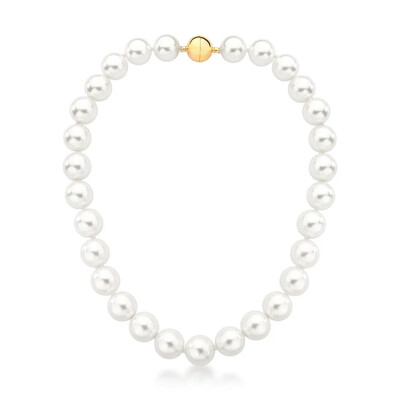 FotoColar Marge com Pérolas e Banho de Ouro 18k