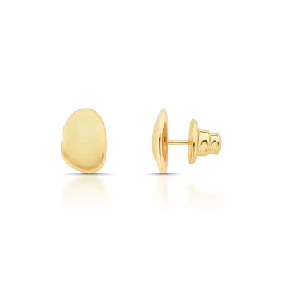 Foto Brinco Annie Petit Acetinado com Banho de Ouro 18K