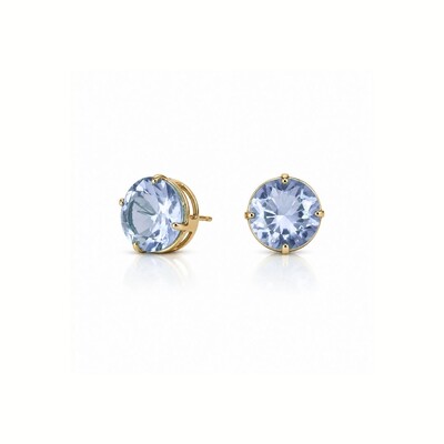 Foto Brinco Riviera com Cristal e Banho de Ouro 18K