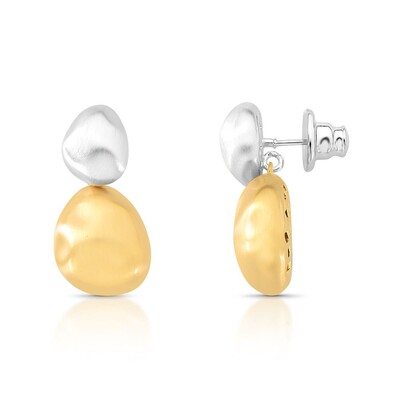 FotoBrinco Uova Pendente com Mix de Banhos e Acabamento Acetinado