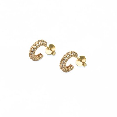FotoArgola Tereza Cravejada – Ouro 18K e Zircônias