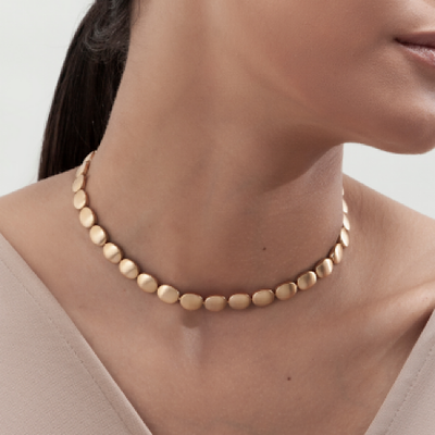 FotoColar Irene com Banho de Ouro 18K e acabamento acetinado