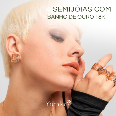 Semijoias com Banho de Ouro 18K: Elegância Atemporal com Sofisticação Acessível