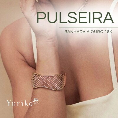 Pulseira Banhada a Ouro - Sofisticação e Versatilidade no Seu Estilo