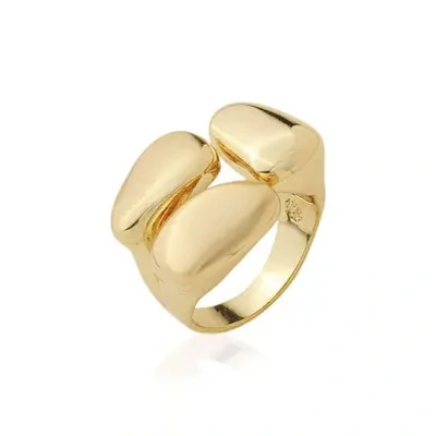 Foto Anel Palomino - Elegância e Design com Banho de Ouro 18K