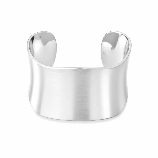 Bracelete Paló com Banho de Ródio Branco