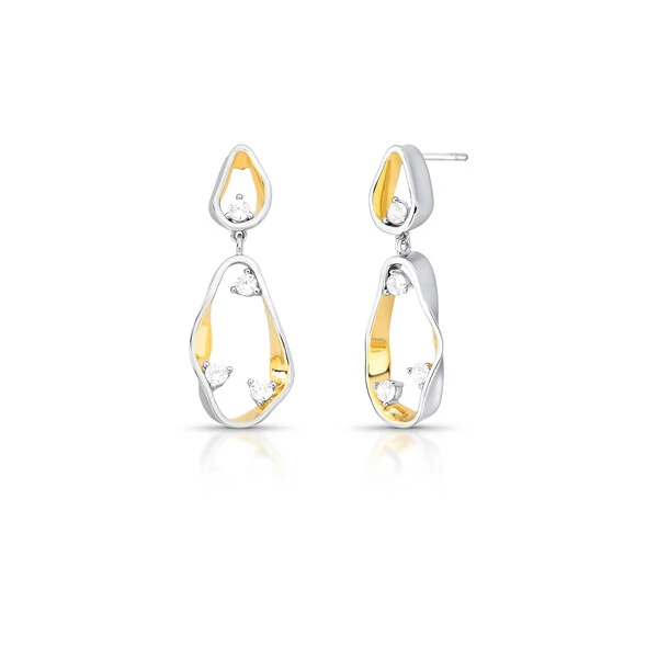 Brinco Badu com Zircônias e Mix de Banhos