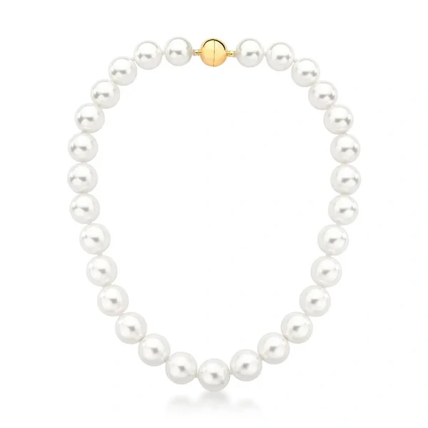 Colar Marge com Pérolas e Banho de Ouro 18k