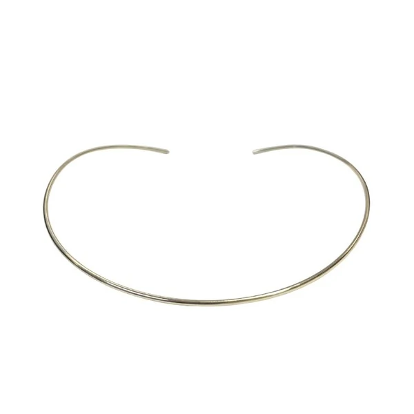Colar Aro II Banho Ouro 18K