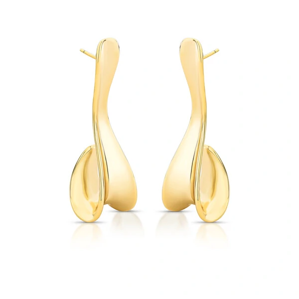 Brinco Catembe com Banho de Ouro 18k