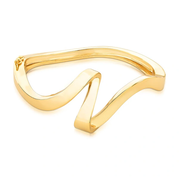 Bracelete Giro com Banho de Ouro 18K