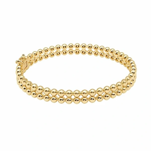 Bracelete Globina com Banho de Ouro 18K