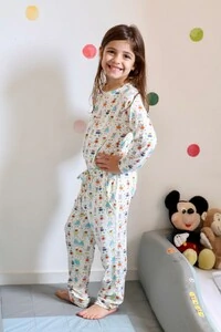 Pijama Infantil Unissex Mini Bots