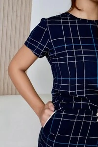 Pijama Tshirt Xaadrez Listra Off