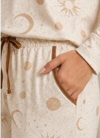 Pijama Manga Longa Jogging Lunar