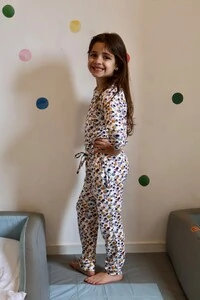 Pijama Infatil Unissex Turma do Espaço