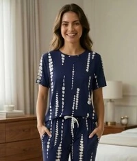 Pijama Meia Estação Urban Soft Blue