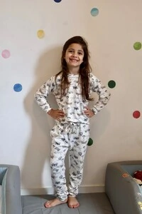 Pijama Infantil Unissex Voando nas Nuvens