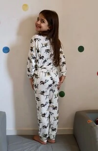 Pijama Infantil Unissex Pequenos Mergulhadores