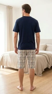 Pijama Verão Masculino Voyage