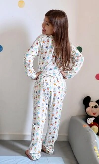 Pijama Infantil Unissex Mini Bots