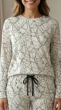 Pijama Manga Longa Jogging Entre linhas
