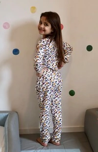 Pijama Infatil Unissex Turma do Espaço