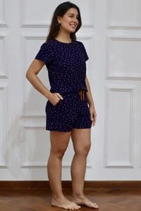 Pijama Tshirt Estrela Amarela