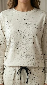 Pijama Manga Longa Jogging Spray Lunar