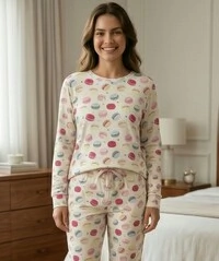 Pijama Manga Longa Jogging Dolce Macaron