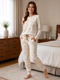 Pijama Manga Longa Jogging Lunar