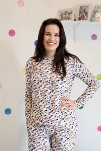 Pijama Jogging manga Longa Turma do Espaço