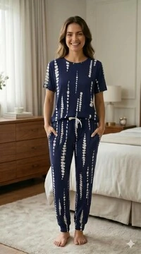 Pijama Meia Estação Urban Soft Blue