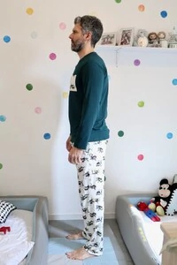 Pijama Manga Longa Masculino Pequenos Mergulhadores