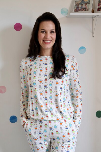 Foto Pijama Jogging Manga Longa Mini Bots